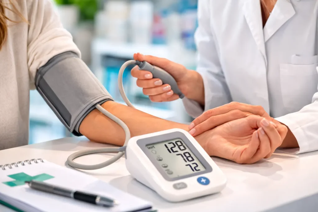 Dónde medir la tension en leon