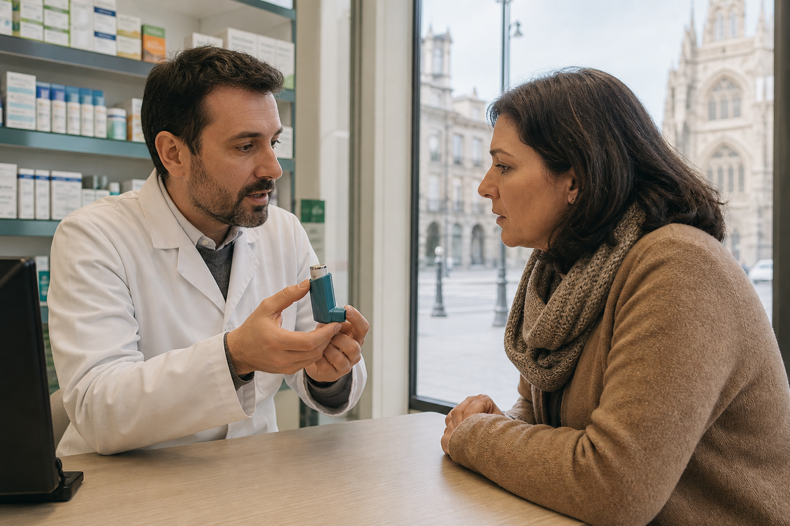 Cómo usar correctamente un inhalador: errores frecuentes, revisión de la técnica y cuándo pedir ayuda