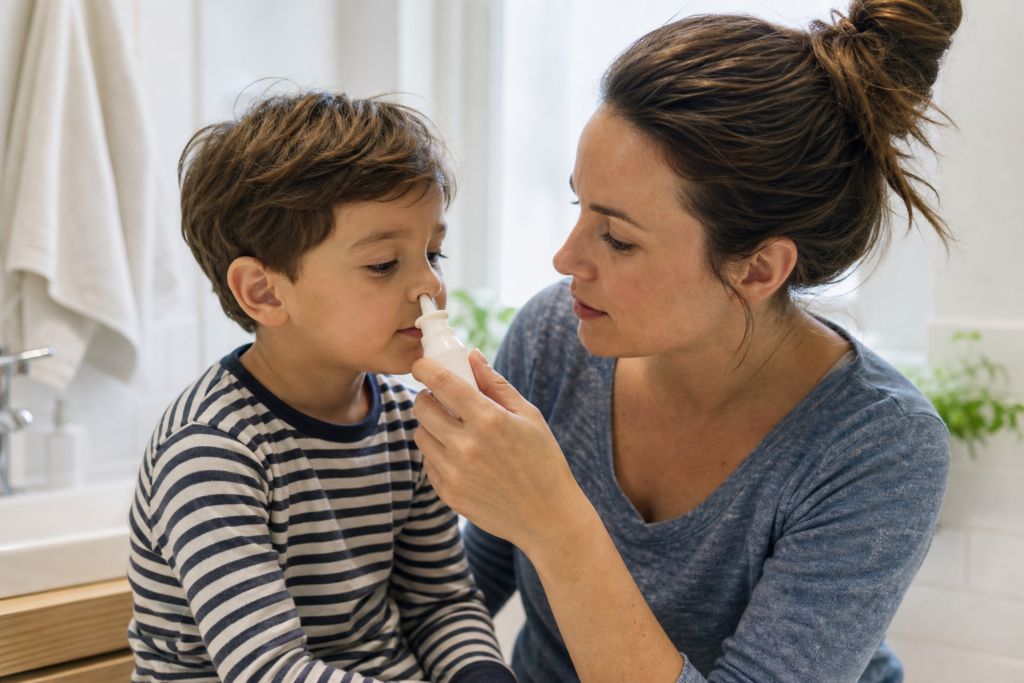 Lavados nasales con solución salina: guía segura para toda la familia